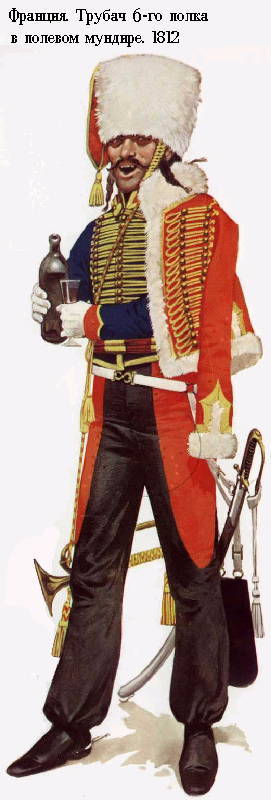 Наполеоновские Войны №56 Младший офицер 1-го гусарского полка императора Франца I в парадной форме, 1813-1814гг.