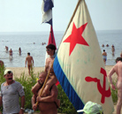 День святого ВМФия на нудистском пляже